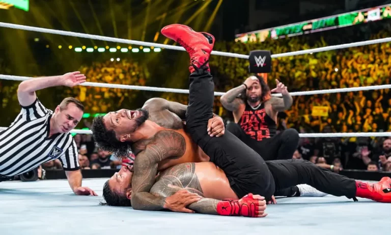 WWE Money In The Bank 2023 Results: Jey Uso Pins Roman Reigns In Heated Bloodline Civil War WWE Money In The Bank 2023 Results: Jey Uso Pins Roman Reigns In Heated Bloodline Civil War